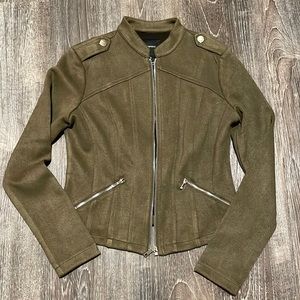 Forever 21 Olive Green Jacket/Blazer Size Small